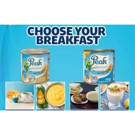 peak filled Evaporated milk lite & creamy