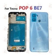 Back cover housing for Tecno POP 6 LCD Frame BE7