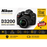 Nikon D3200 with 18-55mm lens (used) very good condition