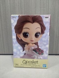Qposket 迪士尼 公主 美女與野獸 貝兒 Belle qp 婚紗 結婚 Disney Beauty and the Beast