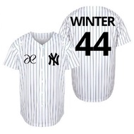 Aespa winter karina giselle ningning kpop baseball jersey, korean baseball sports top