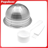 Coffee Capsule Reusable Coffee Pods Holder Home Office Camping Stainless Steel Refillable Filters fo