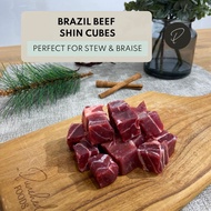 [PUNCHED FOODS] Brazil Shin/Shank Beef Cubes 1KG (Halal)
