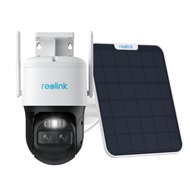 REOLINK Dual Lens Cellular Security Camera, 4G LTE Auto Tracking No WiFi Solar Powered Outdoor Camer