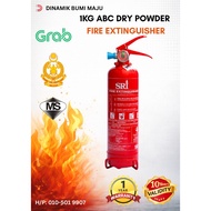 1kg ABC Dry Powder Fire Extinguisher for Home, Office & Car | Portable | Unique Fire | SRI