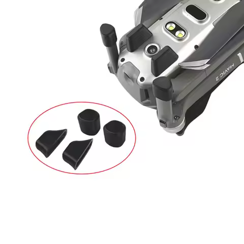 4pcs Rear foot landing gear protection pad Mat Protective cover Spare parts For DJI Mavic 2 pro Mavi