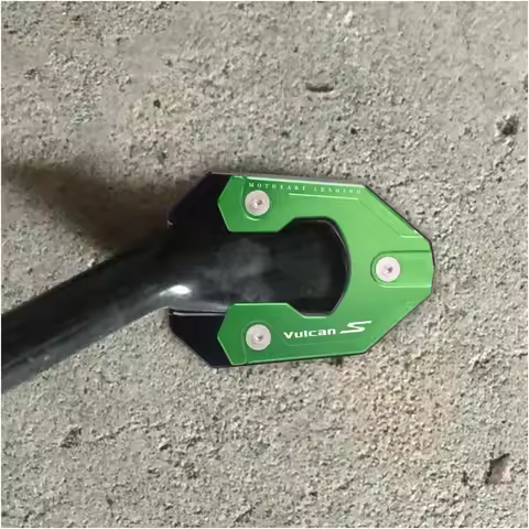 Motorcycle Kickstand Side Stand Enlarger Pad For Kawasaki Vulcan S 650 VN650 15-24 accessories vulca