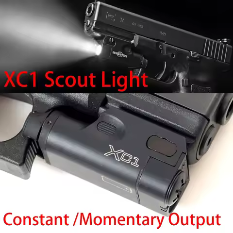 Tactical SureFire XC1 LED Flashlight Constant Momentary Scout Light Glock 17 18C 19 Airsoft Weapon G