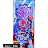 READY STOCK💥FROZEN BIG Kids Make up Kit Set mekap Budak Perempuan Main Mekap Belajar Mekap Kid Lipst
