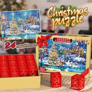 Christmas Countdown Blind Box DIY Puzzle1000Piece Puzzle Creative Countdown Blind Box Toy