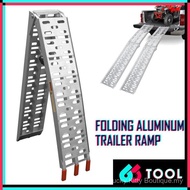 TANGGA RAM ALUMINIUM MOTOSIKAL Aluminum Ramp Ladder Bike Motorcycle Tangga Motor Folding Ladder Heav