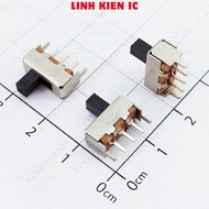 [30 Pieces]- SS-12F44G5 3-Pin Through-Hole Slide Switch ON-OFF 1P2T 0.5A Linhkien IC