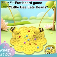 <Pluscloth> Indoor Bee Magnet Game Bee Bean Picking Game Bee Bean Picking Fishing Game Magnetic Bead