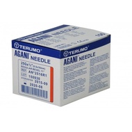 Terumo AGANI Needles Jarum ( 100s ) (18G/19G/21G/23G/25G/26G/27G/30G)