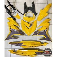 COVERSET Y15 V1 V2 SUNNY YELLOW SNIPER SIAP TAMPAL PREMIUM EDITION BODYSET Y15ZR Y15 YSUKU V1 V2 NEW ORIGINAL VELOZI