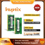 SK Hynix RAM 8GB 4GB 16GB DDR4 2400 2133 3200MHz 260-พิน SODIMM หน่วยความจำ PC4-21300laptop 1.2V