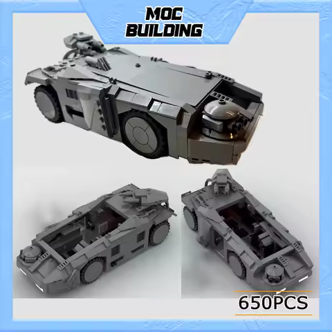 MOC Building Blocks UCS Military Series Armored Vehicle M577 Apc Army Aliens Toys DIY Assemble Brick