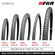 FKR Bicycle Tyre MTB Bicycle Tire Mountain Bike Tire P1033 16",20"x1.95, P1064 20"x1.75, 999RL 20"x1