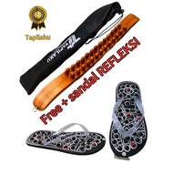 Ghua wooden massage stick SHA BONUS traditional reflexology sandals alternative scraping back therap