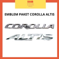 Corolla Altis Car Emblem Package