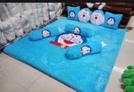 KASUR KARAKTER KARPET RASFUR PLUS BANTAL 7 UKURAN JUMBO BISA//COD