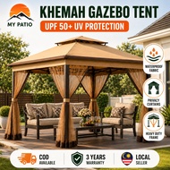 Khemah tent Luaran Gazebo Pavilion Vila Halaman Taman Halaman Luar Ruangan Rumput Bangsal Jerami Rum