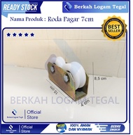 Roda Dobel Nilon 7 cm Pintu Pagar Geser / Pintu Gerbang