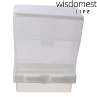 WISDOMEST Parrot Automatic Spill Food Box, Hold 400g / 14oz  Transparent No-Mess Bird Feeder, Easy T