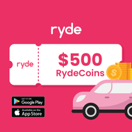 $500 Ryde Voucher Code