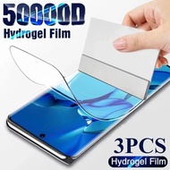 3Pcs 50000D HD Clear Soft Hydrogel Film Anti Blue Light Dustproof Phone Screen Protector For Nothing