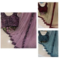 Georgette Sequence Saree