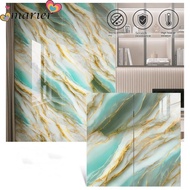 MARIER Marble Tiles, Waterproof PVC Wall Stickers,  Self Adhesive 30x60cm Floor Tile Sticker Bathroo