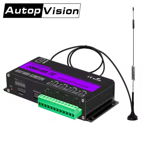 SM8 4G GSM Wireless-Relay Switch Module - Smart Momentary Inching Controller, DIY Remote Control Tem