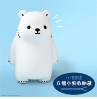 ［預購］台灣 白白日記立體公仔收納袋卡通便攜化妝小物造型可愛零錢包