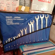 OSHO RING SPANNER SET 8-32MM 14 PCS COMBINATION SPANNER