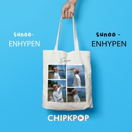 [SUNOO PACKAGE SET] I CHEAP ENHYPEN TOTEBAG I KOREAN STYLE BAG I CHEAP ENHYPEN BAG I CUSTOM TOTEBAG 
