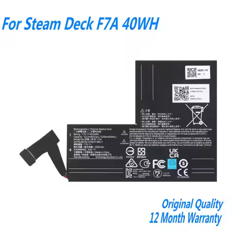 NEW F7A F7G Laptop Battery For Steam Deck LCD / OLED Handheld Gamepad Controller Rechargeable Batter