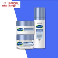 CETAPHIL OPTIMAL HYDRATION WATER GEL 48G / HEALTHY GLOW DAILY CREAM 48G / 48 HOUR ACTIVATION SERUM 3