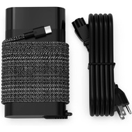 Pengecas Omnibook 65W USB C Serasi dengan HP OmniBook X/X Flip 14 16 17 AI PC Laptop, Penyesuai Kuas