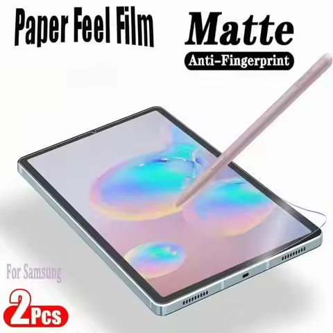2Pcs Paper Protective Film for Samsung Galaxy Tab A7 Lite A8 A9 Plus Screen Protector for Tab S6 Lit
