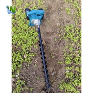 Electric Earth Auger Machine Hand Push Ground Drilling Earth Auger Lithium Battery Agricultural Mach