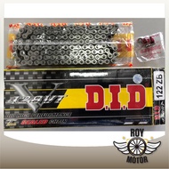 Roy Motor DID Drive Chain 428VT T-Ring CBR150 FZ150 Y15 Ysuku TZM Belang 100% Original DID