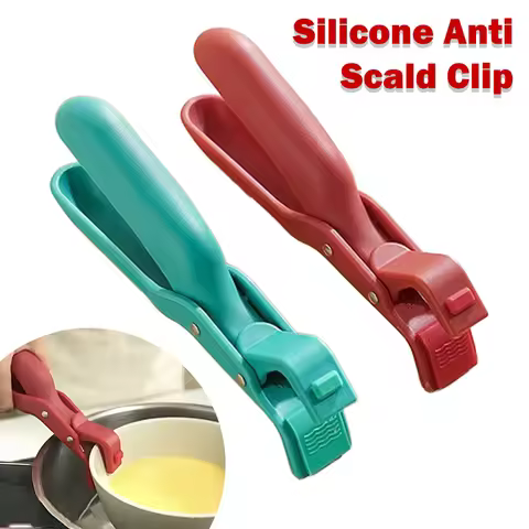 Hot Plate Gripper Clips Anti-Scalding Dish Plate Gripper Clips Bowl Holder Pot Clip For Moving Hot P