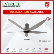 [Ready Stock] KDK 150 cm (60") Ceiling Fan T60AW DC fan  *1 YEAR LOCAL WARRANTY *