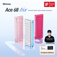 MCHOSE Ace 68 Air Magnetic Switch Mechanical Keyboard for Gaming, Wired, Low Latency, Customizable
