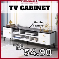 Furnimall 4 Feet 5 Feet TV cabinet Rak Tv console Almari Tv Media Storage Cabinet/Kabinet Tv