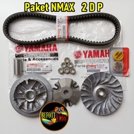 COMPLETE CVT PACKAGE YAMAHA NMAX AEROX LECI V-BELT 2DP ROLLER HOUSING ASSY 2DP FAN 2DP YAMAHA NMAX
