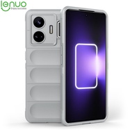 Lenuo Solid Color Silicone Soft Phone Case For Realme GT 3 2 Pro Neo 3 5 Q5 GT3 GT2 Pro Neo3 Neo5 5G Casing Shockproof All-Inclusive Protective Back Cover