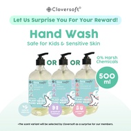 [NOT FOR SALE] Cloversoft Plant-Based 99.99% Antibacterial Hand Wash (Randomly selected from 3 scent