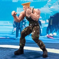 [World Heroes] Bandai SHF Street Fighter 6 Street Fighter 6 Guile Guile Broom Head Movable Finished 